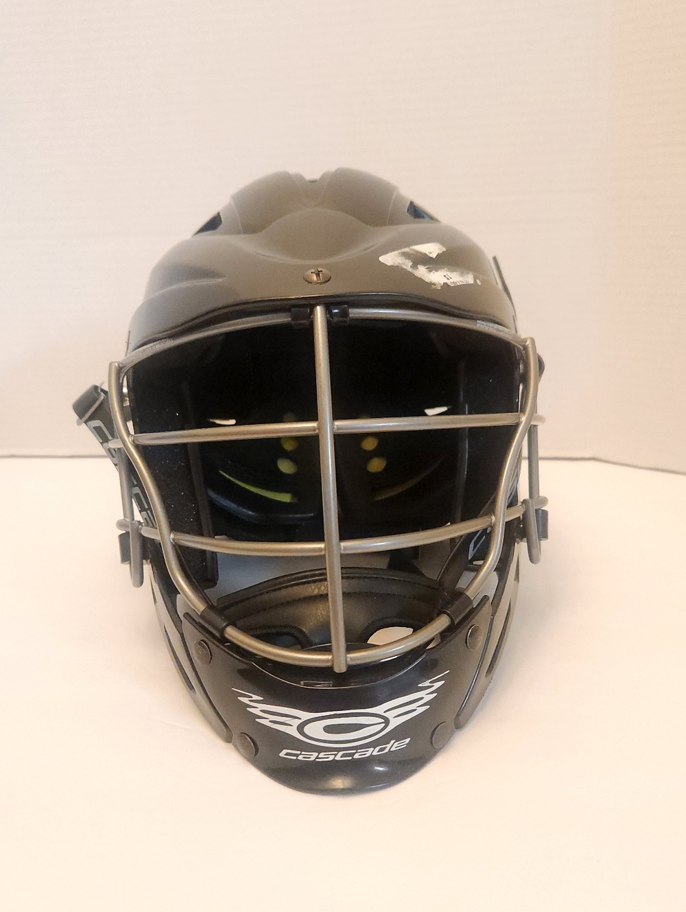 Cascade Lacrosse Helmet in Black Youth Size
